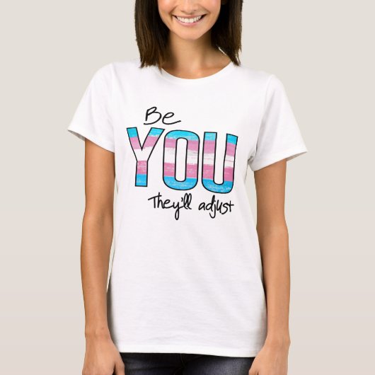自分らしくいよう きっとうまくいく Tシャツ (正面)