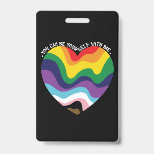 自分らしくいよう LGBT トランスジェンダー ゲイ バッジ
