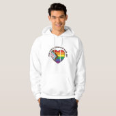 自分らしくいよう Pride Heart Tシャツ デザイン (正面フル)