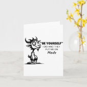 自分らしくしていたら薬を飲まされる羽目になった カード (黄色い花)