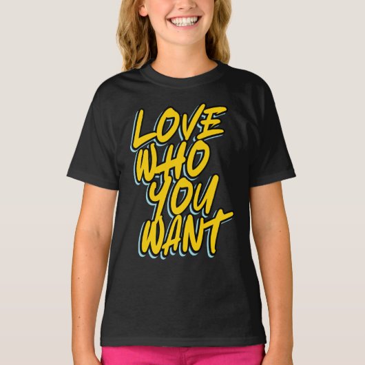 自分らしく愛して Tシャツ (正面)
