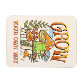 自分らしく成長する マグネット (横)