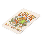 自分らしく成長する マグネット (左側)