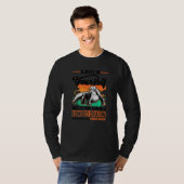自分らしく生きよう コモドドラゴン オオトカゲ Tシャツ (正面フル)