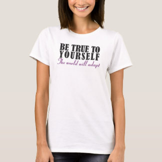 自分らしく生きよう Tシャツ