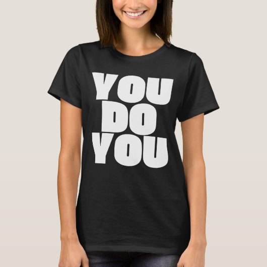 自分らしく生きよう。 Tシャツ (正面)