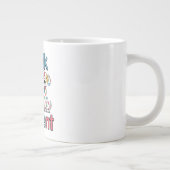 自分らしく生きるのは悪くない ジャンボコーヒーマグカップ (右)