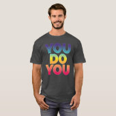 自分らしく生きるギフト Tシャツ (正面フル)