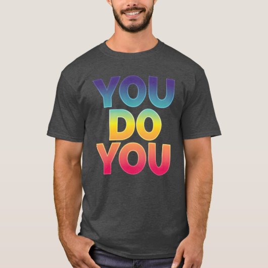 自分らしく生きるギフト Tシャツ (正面)