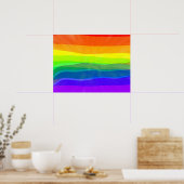 自分らしく生きる誇り - LGBTQIA Pride ポスター (キッチン)