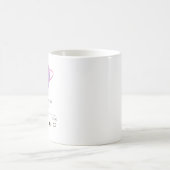 自分らしく生きる - モチベーション コーヒーマグカップ (中央)