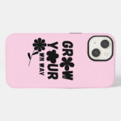 自分らしく生きる iPhoneケース (裏面横)