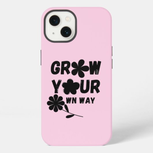 自分らしく生きる iPhoneケース (裏面)