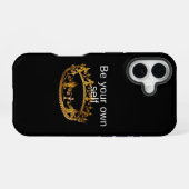 自分らしく生きる iPhone 16ケース (裏面横)