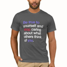 自分らしく生きる Tシャツ