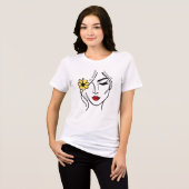 自分らしく生きるTシャツ トライブレンドTシャツ (正面全面)