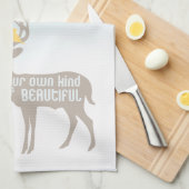 自分らしく美しい キッチンタオル (四つ折り)