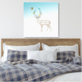 自分らしく美しい キャンバスプリント (インサイチュ (寝室))