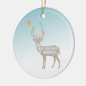 自分らしく美しい セラミックオーナメント (左)