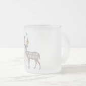 自分らしく美しい フロストグラスマグカップ (正面右)