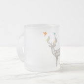 自分らしく美しい フロストグラスマグカップ (正面左)