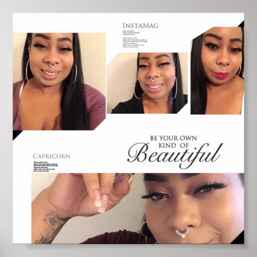 自分らしく美しい ポスター (正面)