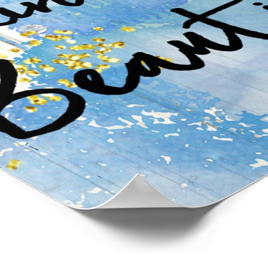 自分らしく美しい ポスター (角)