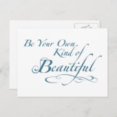 自分らしく美しい ポストカード (正面/裏面)