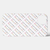 自分らしく美しい Case-Mate iPhoneケース (裏面 (横))