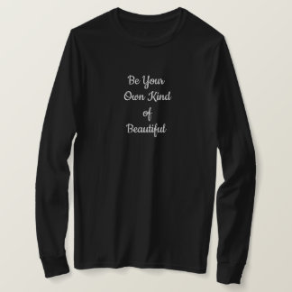 自分らしく美しく – インスピレーションTシャツ Tシャツ
