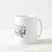 自分らしく美しく コーヒーマグカップ (正面右)