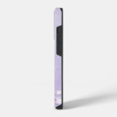 自分らしく自由に Purple Artsy iPhoneケース (左側面)