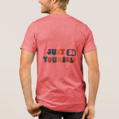 自分らしくTシャツ トライブレンドTシャツ (裏面)