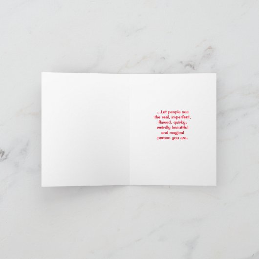 自分らしく カード (内部)