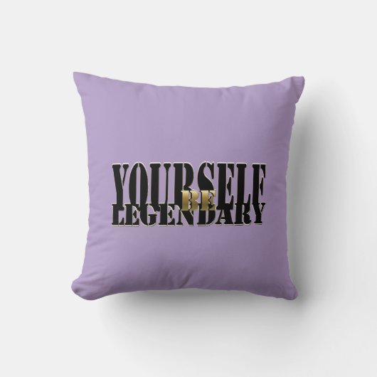 自分らしく クッション (正面)