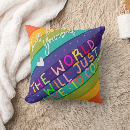 自分らしく クッション (ブランケット)