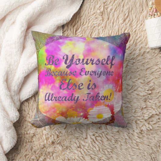 自分らしく クッション (ブランケット)