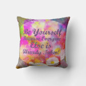 自分らしく クッション (裏面)