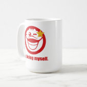 自分らしく♪ コーヒーマグカップ (正面左)