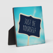 自分らしく フォトプラーク (正面)