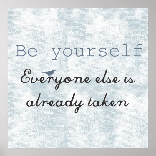 自分らしく ポスター (正面)