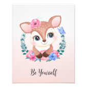 自分らしく 個性あふれる動物の保育園壁画 フォトプリント            (正面)