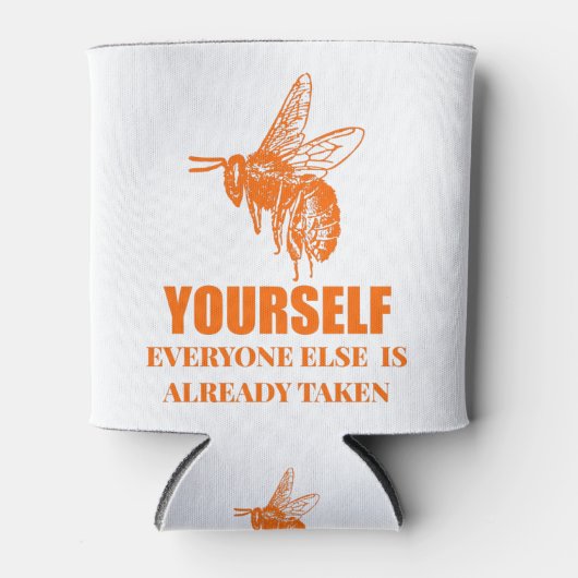 自分らしく 缶クーラー (正面)