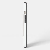 自分らしく | 虹色のディストressedタイポグラフィ iPhoneケース (左側面)