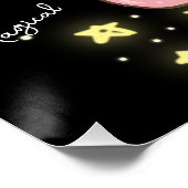 自分らしく!魔法のユニコーン。編集可能 ポスター (コーナー)