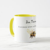 自分らしく Bee Yourself マグカップ (正面左)