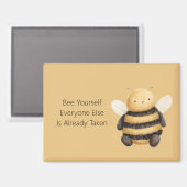 自分らしく Bee Yourself マグネット (正面/裏面)