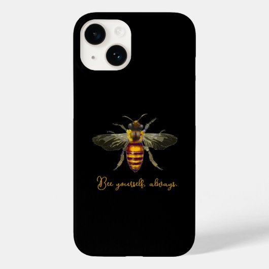 自分らしく Bee Yourself Case-Mate iPhoneケース (裏面)