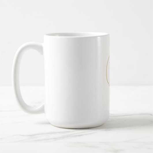 自分らしく VS モノグラム ロゴ コーヒーマグカップ (左)
