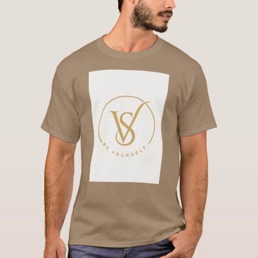 自分らしく VS モノグラム ロゴ Tシャツ (正面)